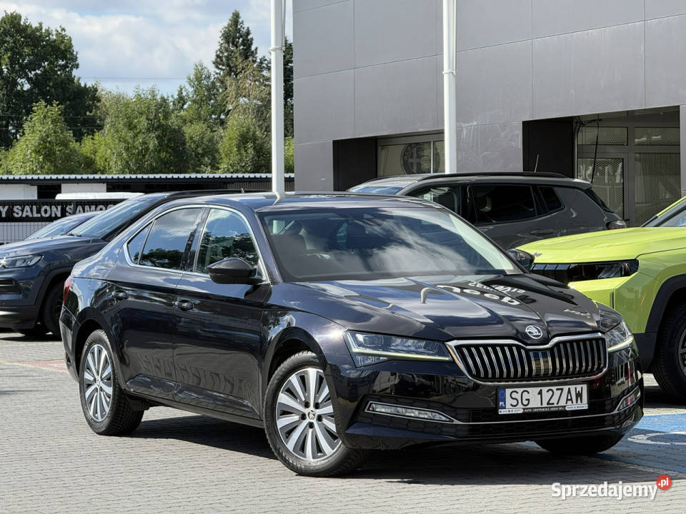 koda Superb 20 TSI 190 dsg smartlink matrix acc światła do jazdy dziennej śląskie Tychy