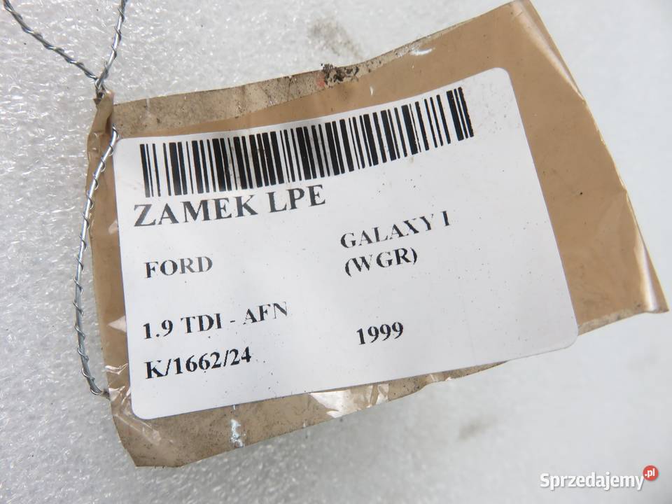 ZAMEK PRAWY PRZEDNI FORD GALAXY I WGR osobowe sprzedam