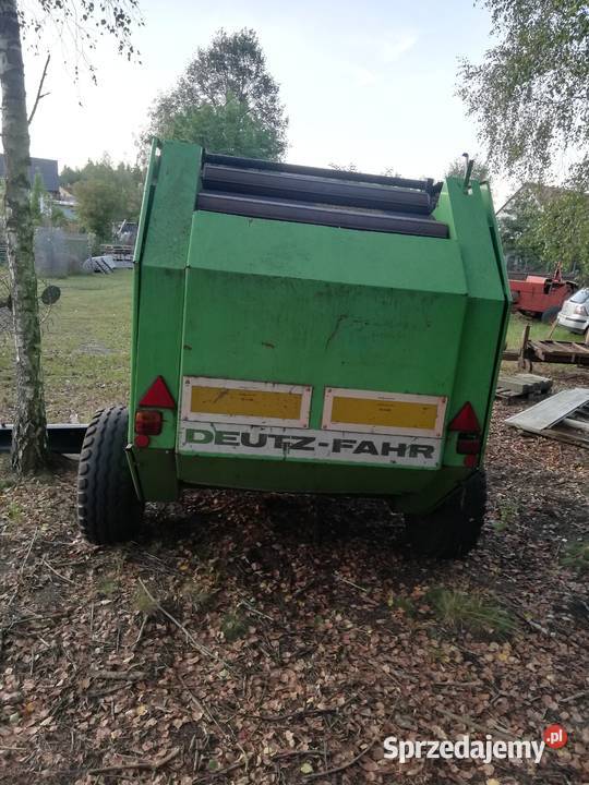 Prasa rolująca DEUTZ FAHR na siatke