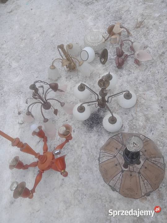 Żyrandol lampa pięcioramienny trzyramienny Czernikowo