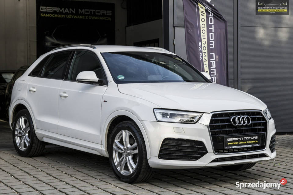 Audi Q3 Led Sline Kamera Bose Quattro Elfotele nawigacja Samochody osobowe Dębogórze sprzedam
