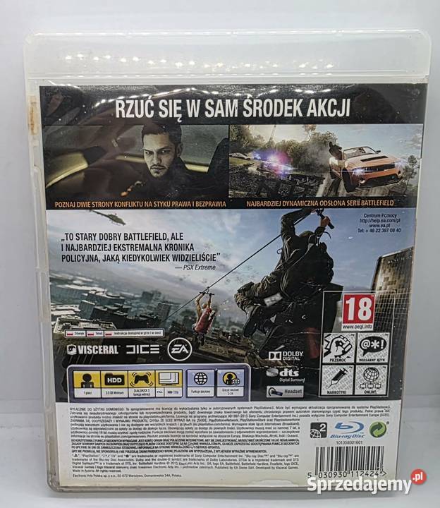 Gra Battlefield Hardline 3 Gry na konsole Elbląg