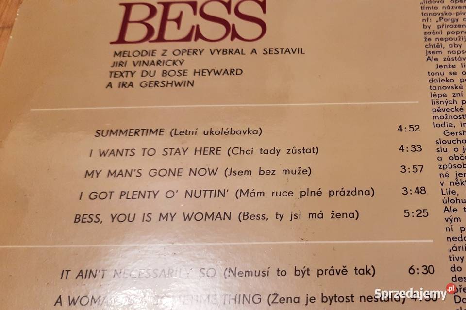 Winyl LP Ella Louis Armstrong Gershwin Sumertime płyta winylowa wielkopolskie Poznań