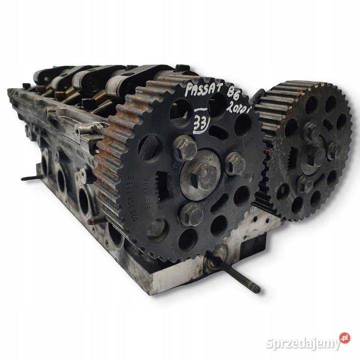 GŁOWICA CYLINDRÓW VW Passat B6 Golf V Audi A3 8P Chełm
