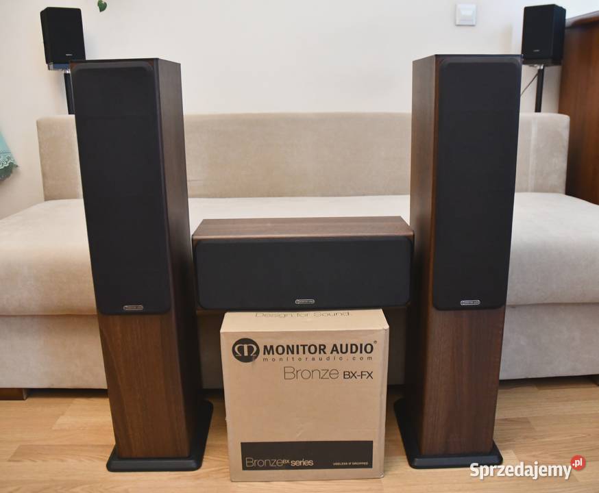 Monitor Audio Bronze BX5 kino 50 kolumny użyte Zestawy kina domowego Kraków