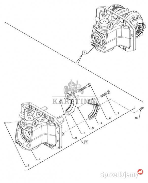 Holland T6070 Uchwyt 84565121 Rolnictwo Jastrzębniki sprzedam