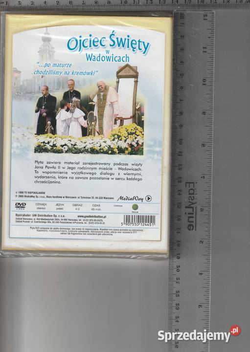 Ojciec Święty w Wadowicach DVD DVD Pruszków