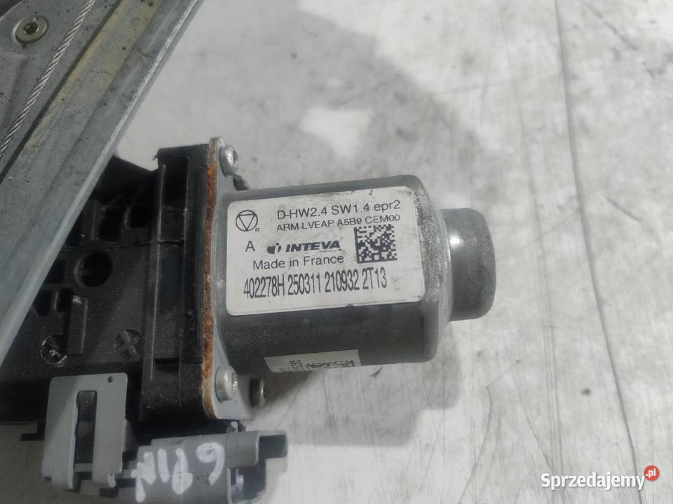 MECHANIZM PODNOŚNIK SZYBY PRAWY TYŁ CITROEN C4 sprzedam