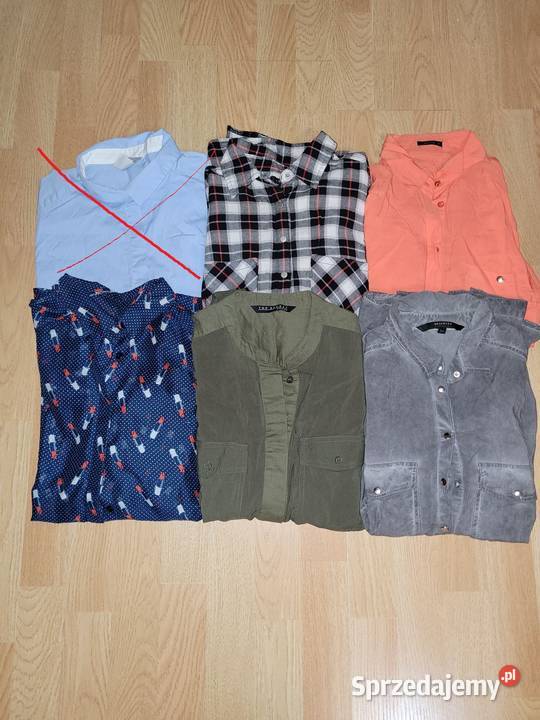 Zestaw 5 sztuk koszul damskich w XS Warszawa sprzedam