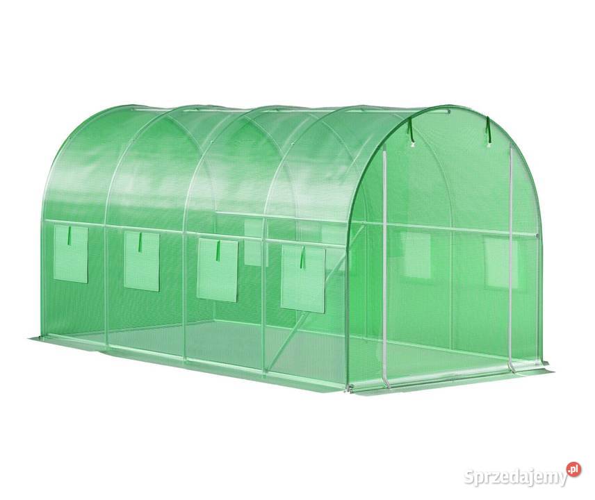 Tunel foliowy ogrodowy 6x3x2 m