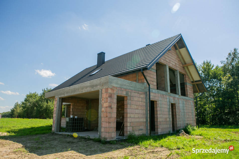 Działka z rozpoczętą budową Lipiny 2293zł/m2 sprzedam