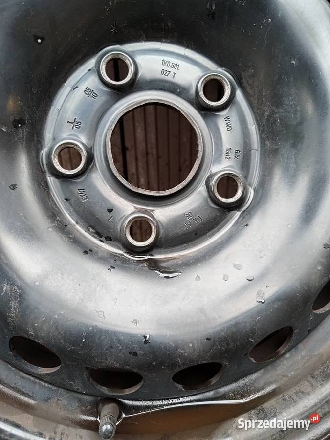 Felga stalowa r15 5x112 et 47 OEM z oponami Kraków