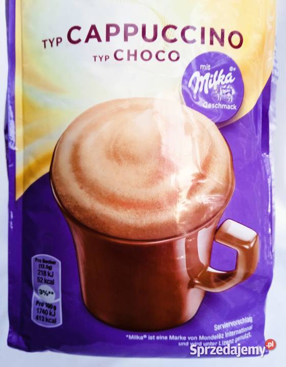 Kawa rozpuszczalna czekoladowa Jacobs Cappuccino Lublin sprzedam