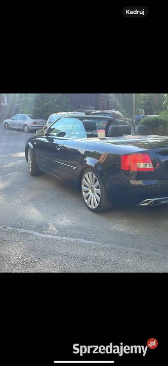 Audi Cabrio S line czarna perła Świętochłowice