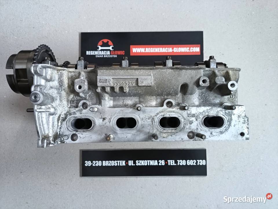 GŁOWICA OPEL 14 T 16V A14NET 55565291 Astra