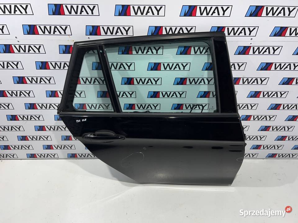 BMW F31 DRZWI PRAWY TYŁ TYLNE PRAWE 668 SCHWARZ osobowe