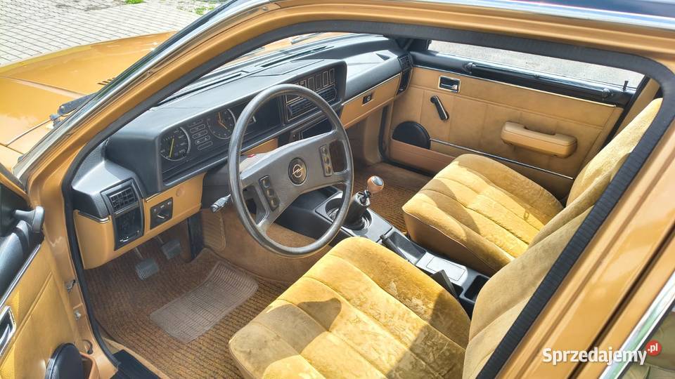 Opel Rekord E1 Berlina 20E 1979 Żółte tablice 74584km Zgierz