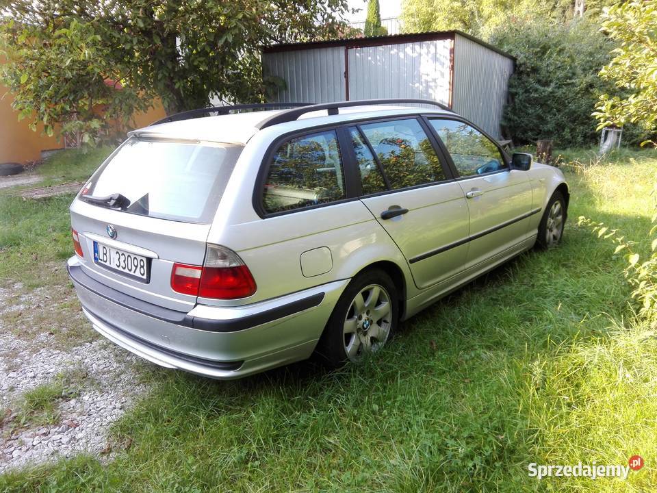 BMW E46 Touring srebrny diesel mazowieckie Warszawa