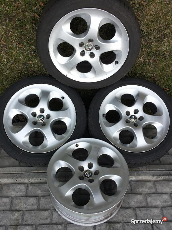 felgi aluminiowe alfa romeo 156 17 aluminiowe Wrocław