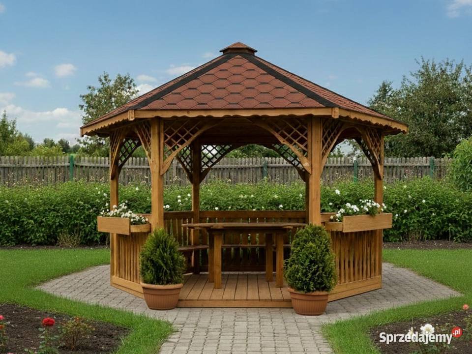 Altana 2 4m Sześciokątna Impregnowana Podłoga Warszawa
