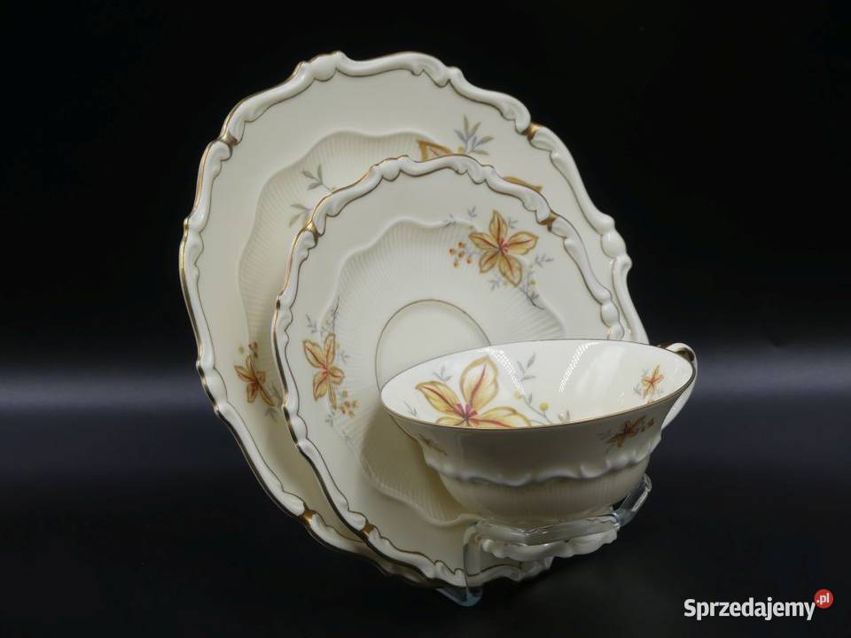 Komplet śniadaniowy Sorau Żary stan witrynowy Poznań