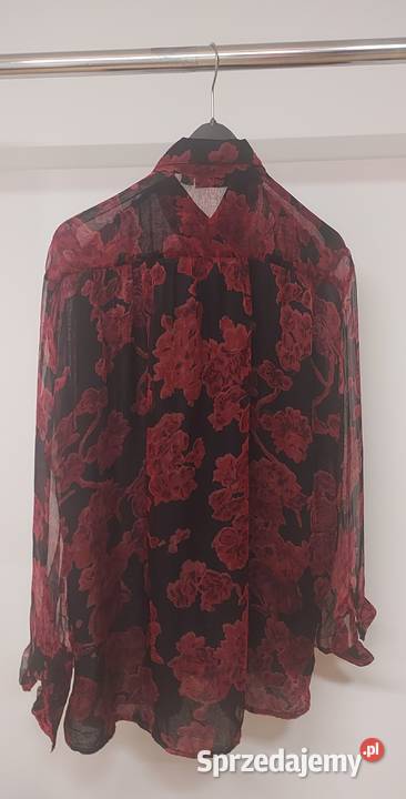 szyfonowa bluzka w kwiaty Gdańsk