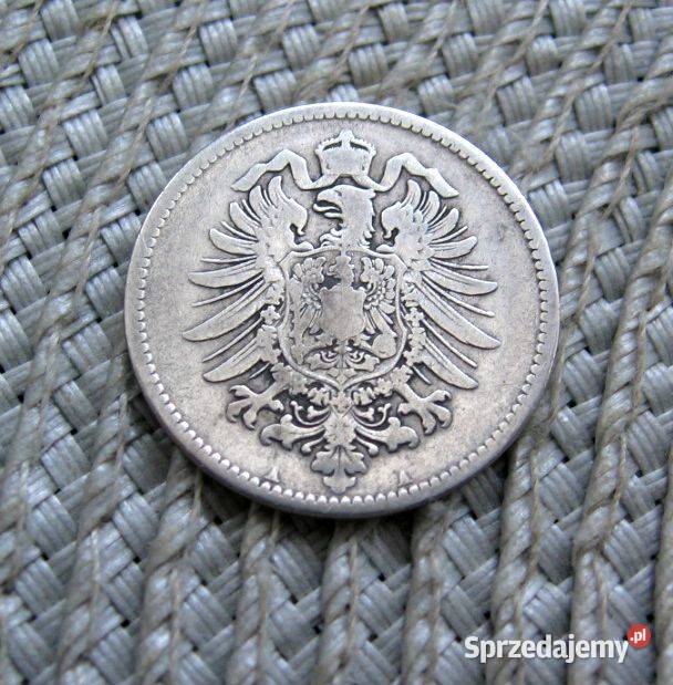 Niemcy 1 Marka 1875r A SREBRO