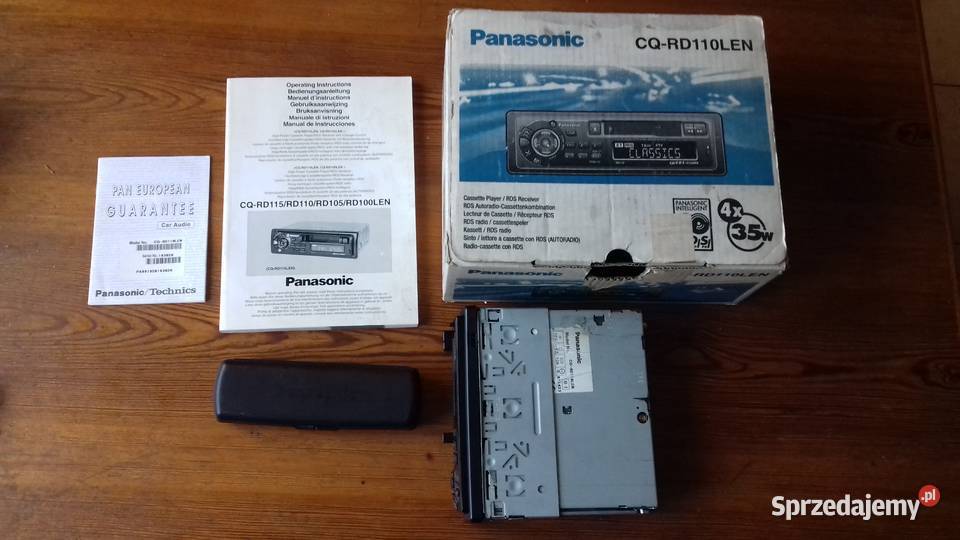 Radio samochodowe Panasonic CQRD110LEN Bytom sprzedam