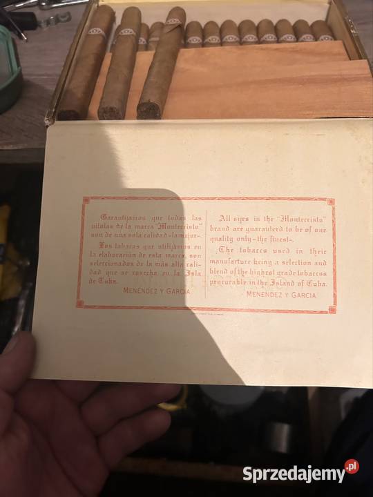 Sprzedam cygara Montecrsto Słupsk sprzedam