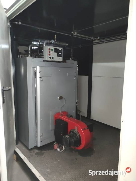 Mobilna kotłownia kontenerowa 405KW ogrzewanie Dom i Ogród Grudziądz sprzedam