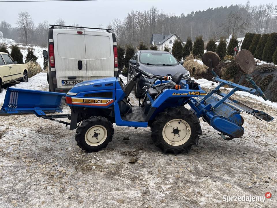 Japoński traktorek iseki tu 145 Napęd 4x4 Dobczyce