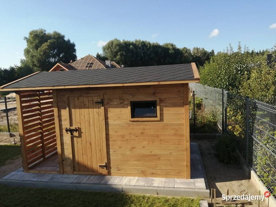 Domek narzędziowy Drewutnia pomieszczenie na sprzedam