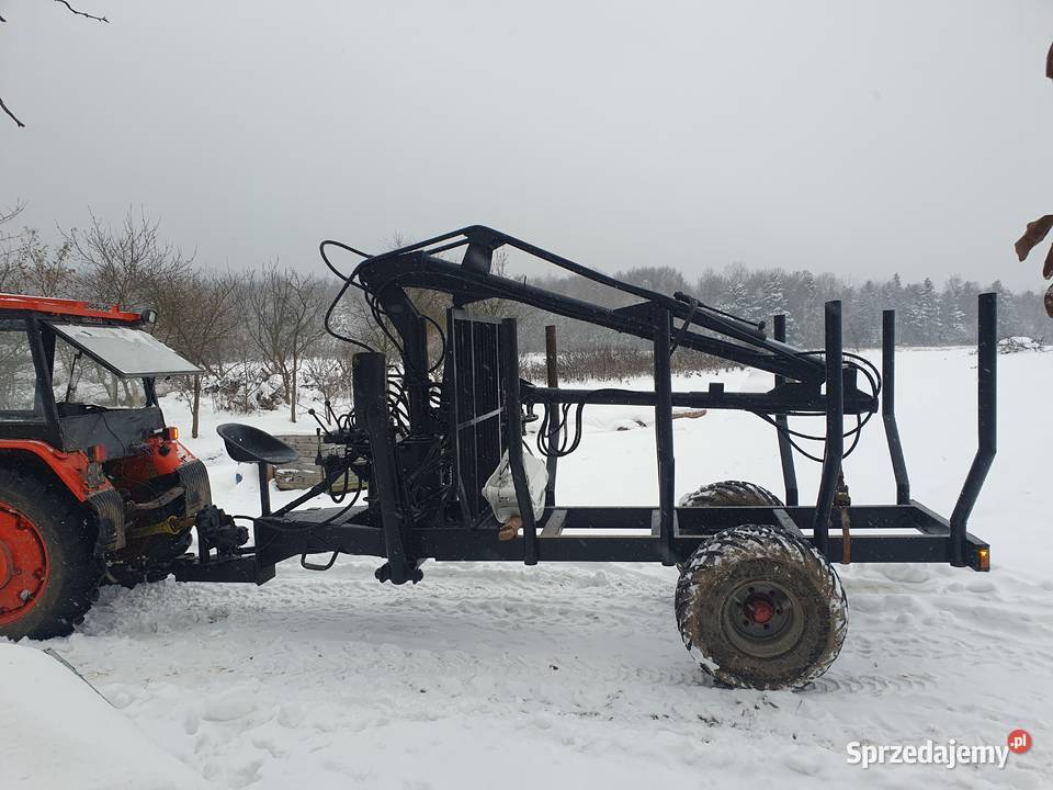 Przyczepa leśna Leśnictwo Leśnictwo Nowa Słupia