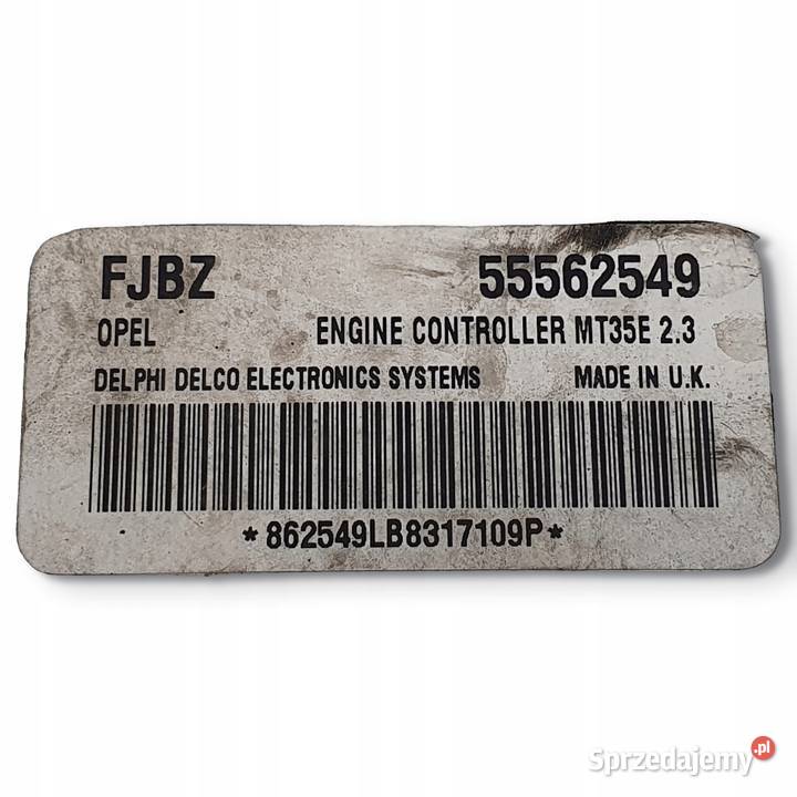 STEROWNIK SILNIKA Opel Zafira B 16 16V komputer Chełm