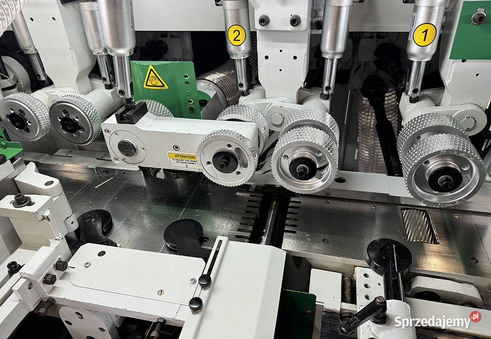 Strugarka czterostronna REIGNMAC typ RMM416 Produkcja