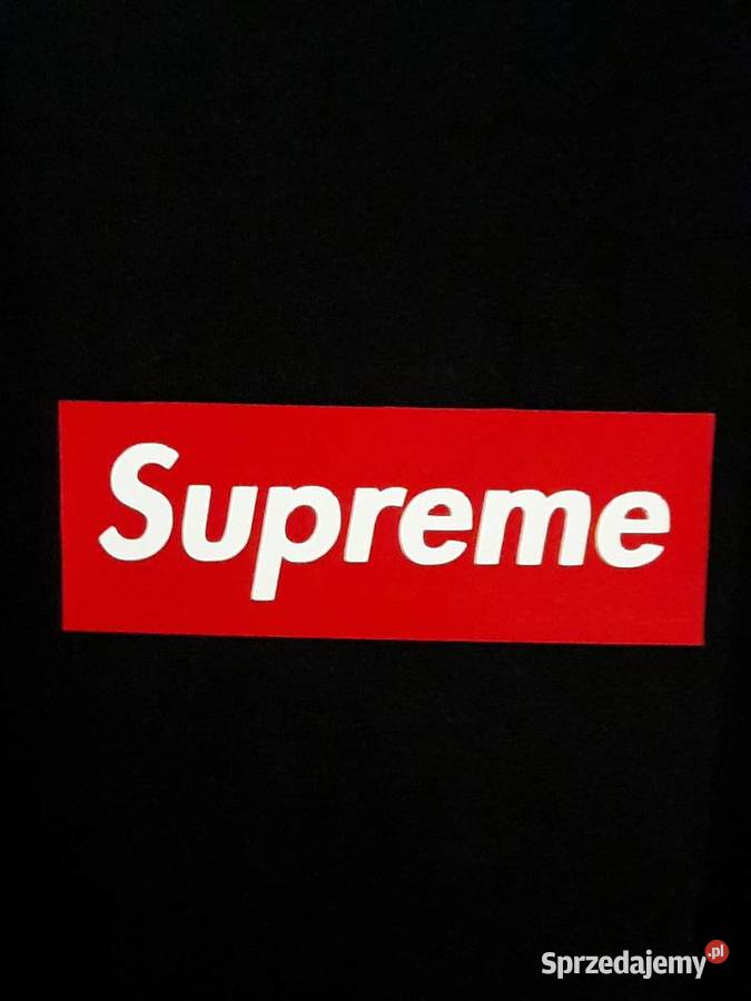 Czarna nowa koszulka Supreme XL bez metek Poznań