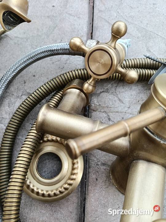 Piękny kran bateria mosiężna Garwolin sprzedam