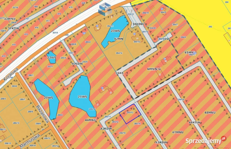 Sprzedam działka Nowa Wieś Koralowa 1200m2