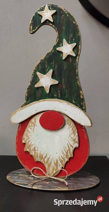 Skrzaty drewniane recznie malowane Warszawa