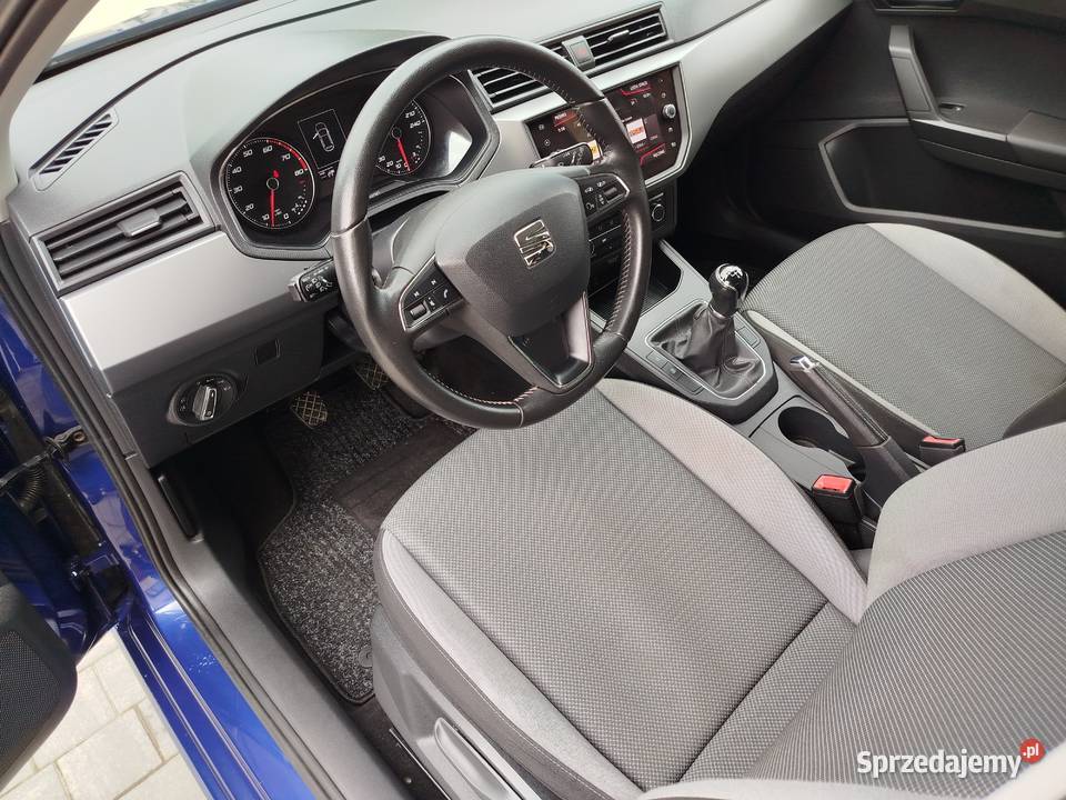 Seat Ibiza benzyna MPI 2018 ledy radar klima aluminiowe felgi Brzozów