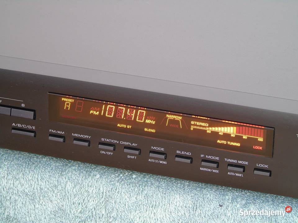 Tuner radiowy Yamaha TX550 sprawny i śliczny Jasło