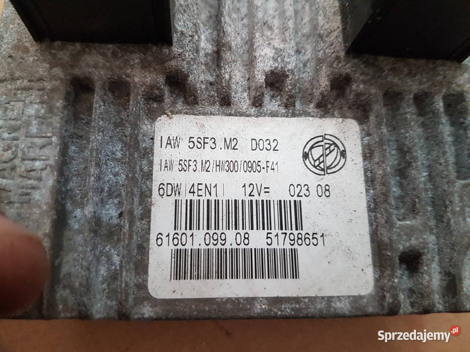 FIAT GRANDE PUNTO STEROWNIK SILNIKA 12 14 osobowe wielkopolskie Turek