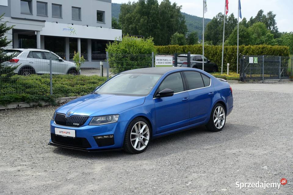 Skoda Octavia RS 20TDI 184 Niski przebieg Jeden śląskie Buczkowice