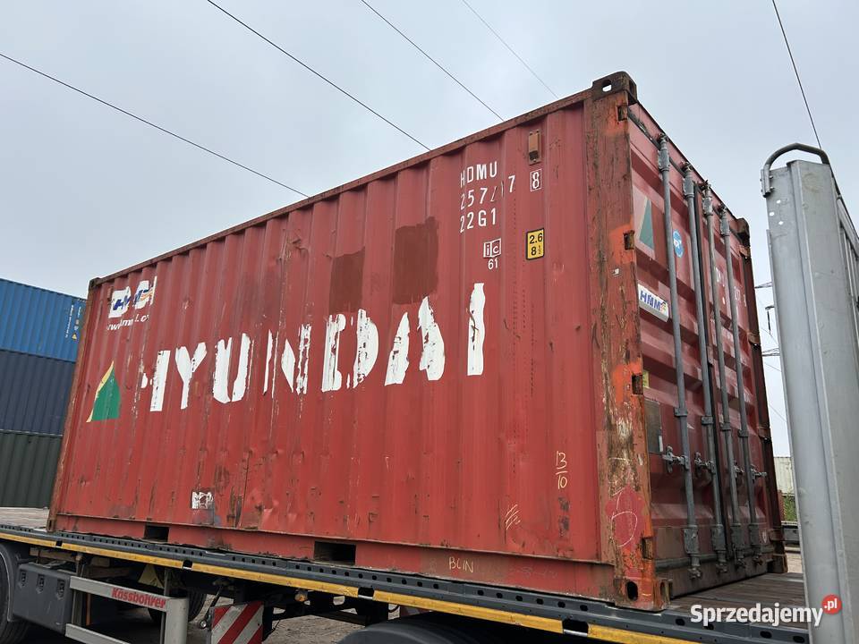 Kontener morski magazynowy budowlany 20 DV świętokrzyskie Ostrowiec Świętokrzyski