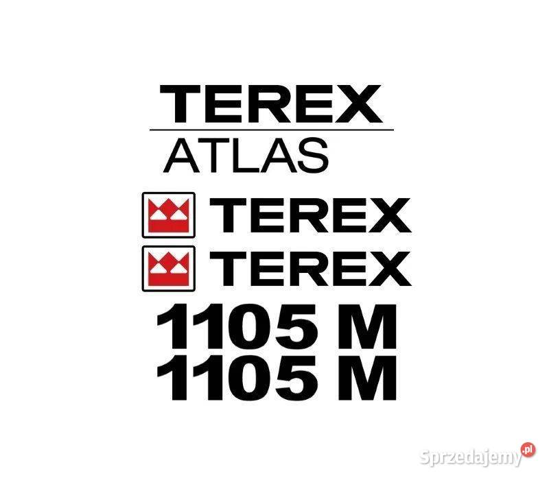 Naklejki oklejenie TEREX 1105 M Zamiennik mazowieckie Janików