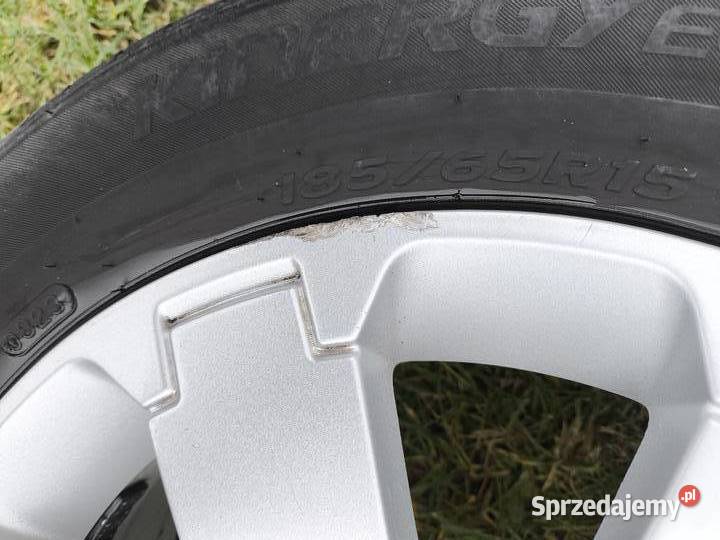 Felgi aluminiowe 15 Opel z oponami letnimi śląskie