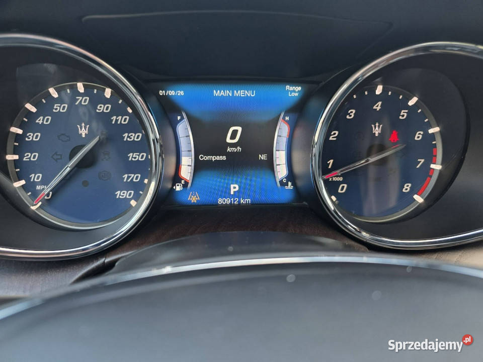 Maserati Quattroporte 30 Benzyna 410 Gran Losso czujnik zmierzchu Słupsk