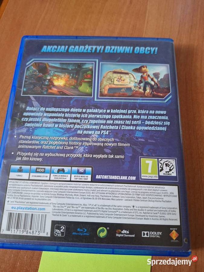 Rachet Clank PlayStation 4 sprzedam