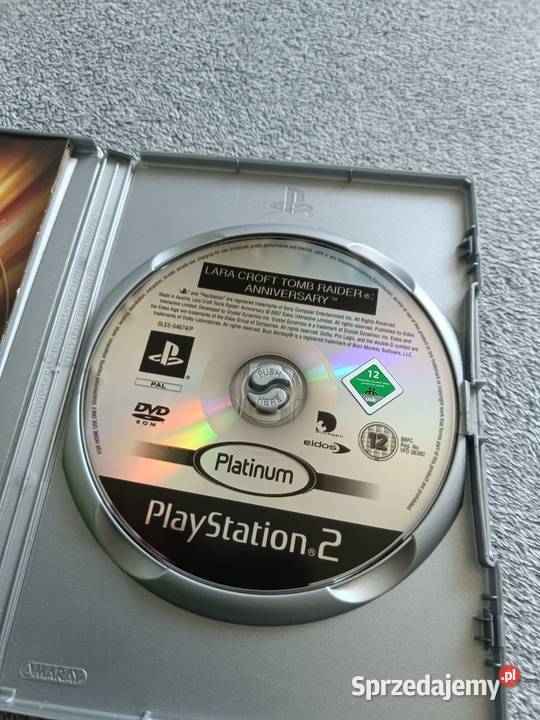Lara Croft Tomb Raider Anniversary PlayStation 2 Sony Playstation 2 Pruszków sprzedam