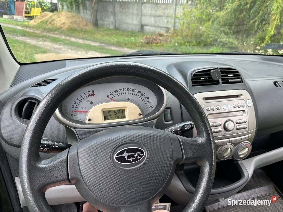 Subaru Justy IV 2008 10 benzynalpg nieuszkodzony Lublin